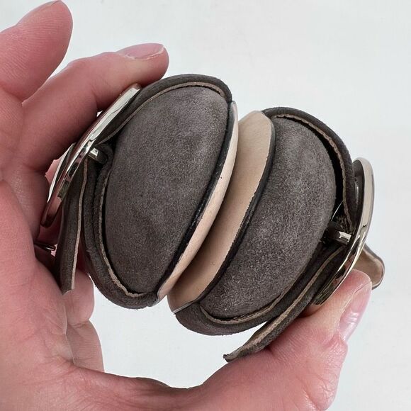 Sergio Rossi Womens Pumps Slip On Suede High‎ Heels Dark Gray Size 36 Size 6 - Picture 8 of 14